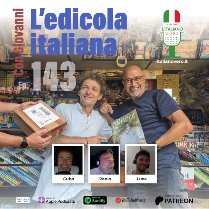 143 – L’edicola italiana con Giovanni Pedroni
